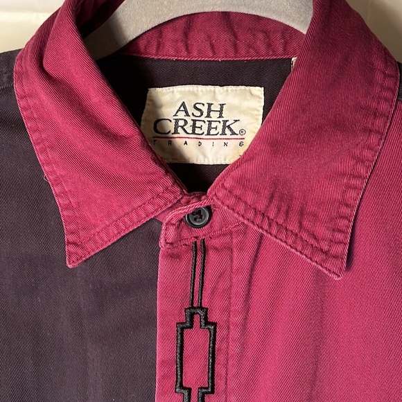 Ash Creek button up shirt Vintage M - Picture 2 of 9